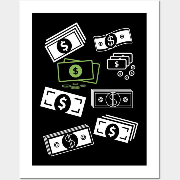 Cash Money Wall Art by payme